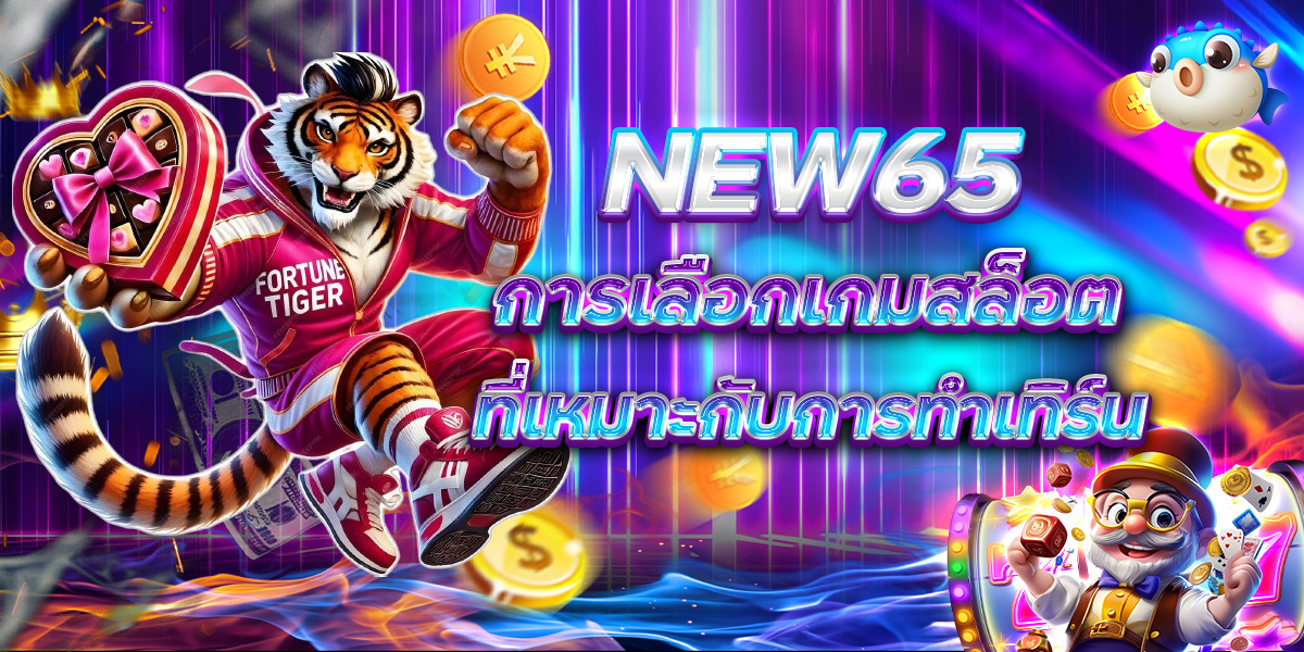 NEW65 การเลือกเกมสล็อต ที่เหมาะกับการทำเทิร์น