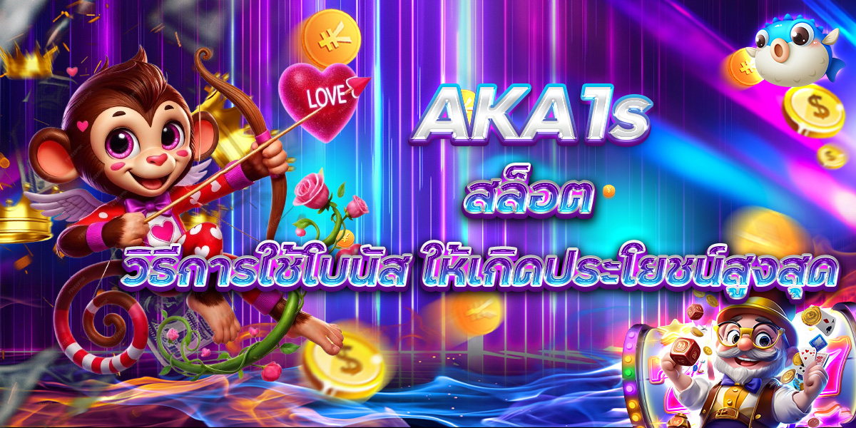 AKA1s สล็อต วิธีการใช้โบนัส ให้เกิดประโยชน์สูงสุด
