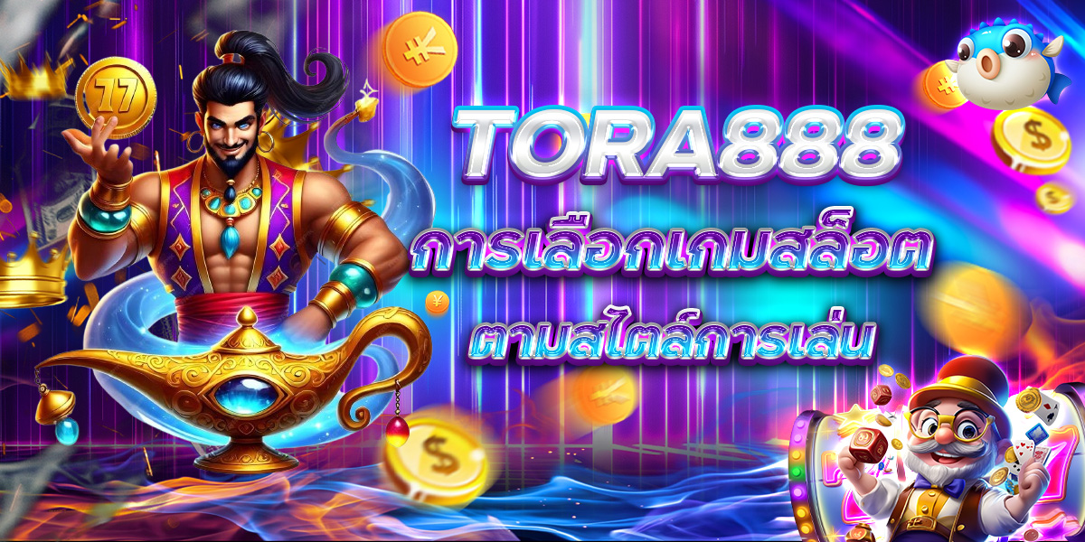 TORA888 การเลือกเกมสล็อต ตามสไตล์การเล่น
